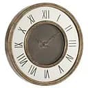 Настенные часы J-line в корпусе из мдф с зеркальной вставкой 48 см (12104)