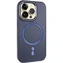 Шкіряний чохол Epik SnapCase with MagSafe для Apple iPhone 15 Pro Max 6.7 Dark Blue