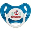 Пустышка симметричная Baboo Marine, латексная, 6+, голубая (5-042)