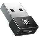 Перехідник Baseus USB Male To Type-C Female Adapter Converter (Type-C на USB)