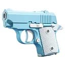 Дитячий іграшковий пістолет-антистрес Blue / White