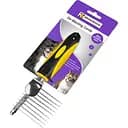 Колтунорез для собак и кошек Bronzedog с длинными прямыми зубьями 16х7 см