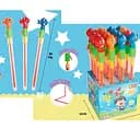 Мыльные пузыри меч, 46 см, крышка-рыбка (В ассортименте)