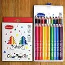 Олівці кольорові Acmeliae, 36 кольорів, трикутний корпус, 3 мм (+Gold/Silver)