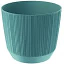 Горщик для квітів Prosperplast Ryfo, круглий, 170 мм, блакитний