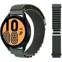 Ремешок для Xiaomi Amazfit Bip Bip Lite Bip U Bip 1S Bip 3 - темно-зеленый Watchbands NormalCloth Wave ширина крепления 20мм нейлоновый (W26-0WB30409530)