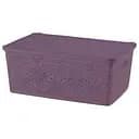 Корзина Violet House Ажур Plum, 14 л, фиолетовый (0404 №2 Ажур PL с/кр. 14 л)