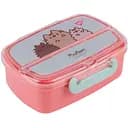 Контейнер Yes Pusheen 750 мл с приборами розово-голубой (708371)