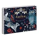 Альбом для малювання YES Magic Night А4, 30 аркушів, 120 г/м², на спіралі, фольга золото