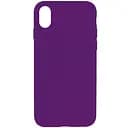 Чохол Epik Silicone Case Full Protective AA NO LOGO для Apple iPhone X/XS 5.8 Фіолетовий/Ultra Violet