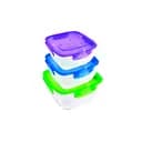 Набор герметичных контейнеров Stars Plast квадратных 3 шт. (94080)