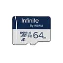 Карта пам'яті Wiwu Wi-FC004 Infinite Series (U3, C10) microSDXC Class 10, 64GB без адаптера Blue