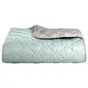 Двостороннє покривало Ideia Стиль Cube м'ята та світло-сірий 240 х 210 см (8-32405)