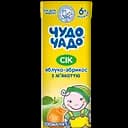 Сок Чудо-Чадо Яблочно-абрикосовый с мякотью, 200 мл