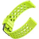 Браслет double для Samsung Gear Sport - зелений ширина кріплення 20мм силікон Watchbands (W38-9WB62697408)