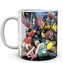 Кухоль GeekLand Моя геройська академія My Hero Academia Герої біжать зі сходів MHA 02.525 330 мл білий