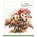 Тетрадь общая Школярик Aquarell dream 036-3289L-3 в линию 36 листов