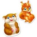 Бебі пазли на магніті Vladi Toys Малюк зможе Пухнастики 8 елементів (VT3208-18)