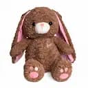 М'яка іграшка-плед  та подушка 3 в 1 Зайчик плед в іграшці 35×32×40 (см)  Коричневий Colorful Home 509-9BR
