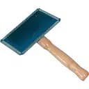 Пуходерка для котів та собак Croci Vanity з дерев'яною ручкою екстра велика 7.5х11.2 см (C6BI0141)