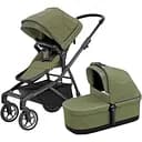 Дитяча коляска Thule Sleek Soft Green on Black з люлькою (TH 11000030)