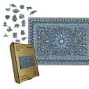 Деревянный пазл Лазурный Ковер, А2, Деревянная коробка 300+ элементов