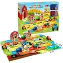 Автотрек Синий трактор 21883 многофункциональный развивающий в коробке