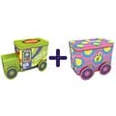 Наборы сладостей с игрушкой и стикером Bob Snail Snack Track + Bob Snail Fruit Start