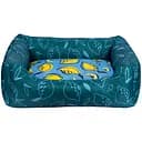 Лежак Barksi Home Лимоны прямоугольный M 40x60 см синий