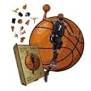 Деревянный пазл Кевин Дюрант, А2, Деревянная коробка 300+ элементов