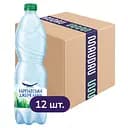 Упаковка мінеральної води Карпатська Джерельна слабогазована 12 л (1 л х 12 шт.)