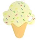 Прорезыватель для зубов Lindo Мороженое, белый (LI 328-31)