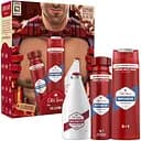 Подарочный набор Old Spice Ironman: Аэрозольный дезодорант 150 мл + Гель для душа 3 в 1, 250 мл + Лосьон после бритья Whitewater 100 мл