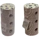 Когтеточка Eastland для котов Бревна, с тремя отверстиями, с кошачьей мятой, бумажная, 9х20 см (557-077)