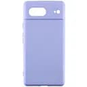 Чохол Silicone Cover Lakshmi Full Camera (AAA) для Google Pixel 7 Бузковий / Dasheen