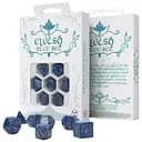 Набір кубиків Elvish Cobalt & Silver Dice Set , 7 шт. (SELV10)