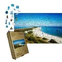 Деревянный фигурный пазл Джарилгач, А1, Картонная коробка 500+ элементов