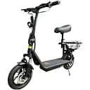 Электросамокат с сиденьем Kugoo C1+ PLUS (1000W 18Ah) Черный