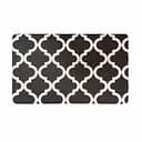 Коврики кухонные Lovely Svi мягкие с эффектом памяти - антискользящие - водонепроницаемые эргономичные, 44x74 x 1 см Черные (180822)