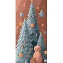 Картина по номерам Art Craft Сказочные елки 40х80 см (16508-AC)