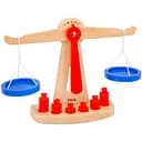 Навчальні ваги Viga Toys 50660 с гирями дерев'яні