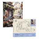 Набір для розпису по номерах "Паризька вулица" 40*50 см, IDEA2-GX47130, ТМ "99IDEAS"