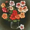 Алмазна мозаїка Ideyka Настурції ©kovtun_olga_art AMO7499 40х40 см