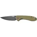 Ніж CJRB Feldspar Black Blade Green