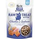 Ласощі для кошенят Brit Care Raw Treat з куркою і лососем 40 г