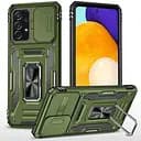 Ударостійкий чохол Camshield Army Ring для Samsung Galaxy A73 5G Оливковий / Army Green