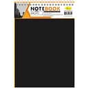 Блокнот Апельсин А5 В-БП5-80 80 листів пружина зверху чорний        