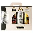 Пивний набір Volfas Engelman 4.2%-6% 3.408 л (6 шт по 0.568 л з/б) + келих 0.568 л