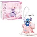 Детская настольная лампа Стич белая (353B)