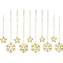 Гірлянда-штора Зірка-сніжинка XPRO SFK-19, 8 режимів теплий колір (44871-16915_246)